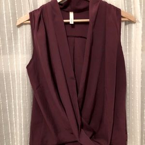 Maroon Blouse